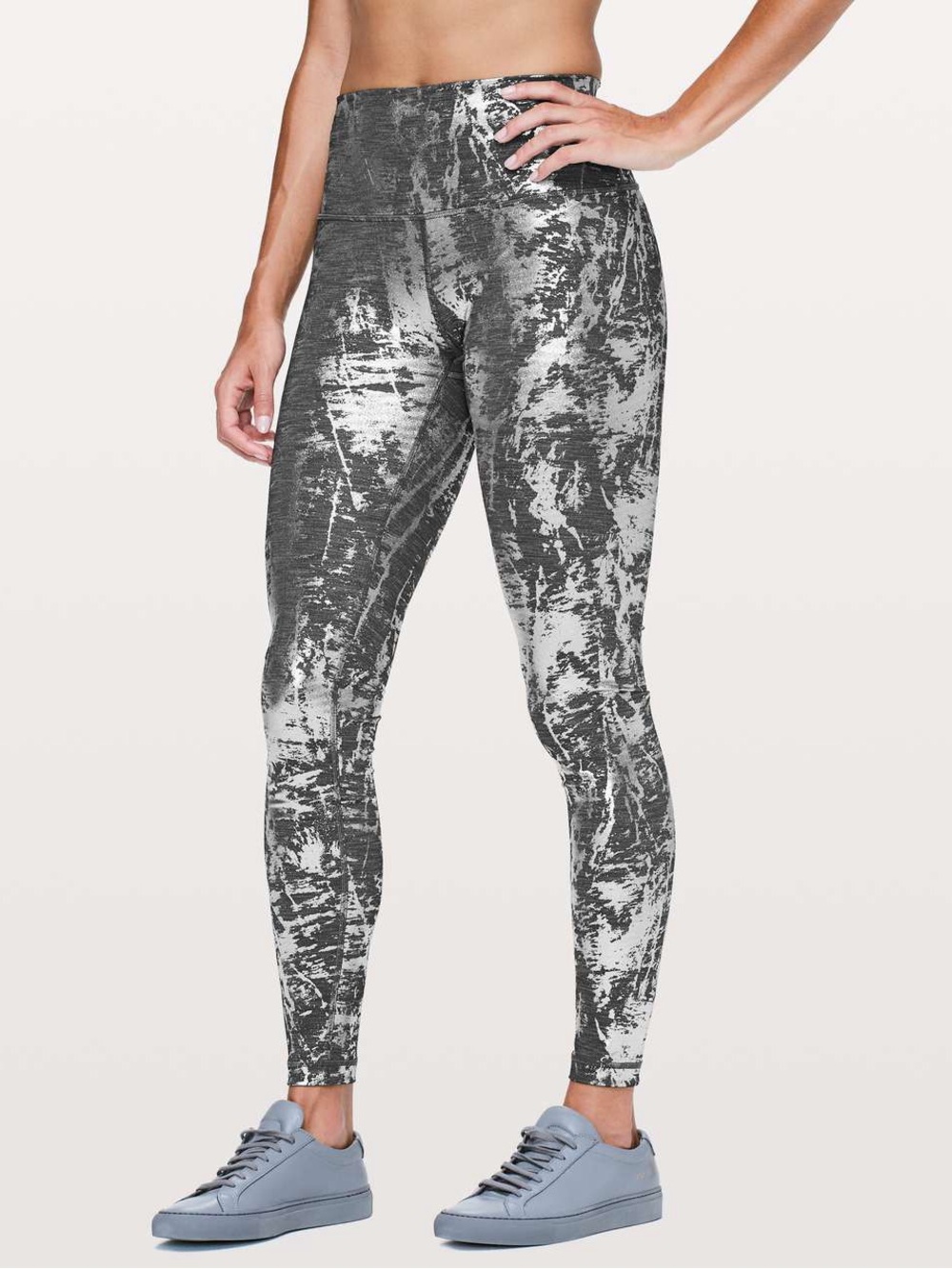 Lululemon Wunder Under HR *Brindle Foil 28"
Crinkle Heather Brindle Shine Foil 4